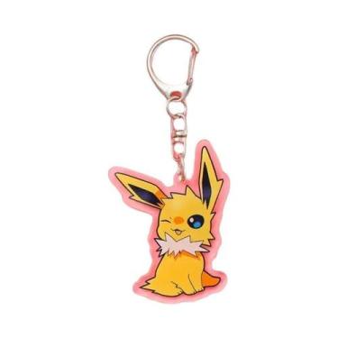 Imagem de Chaveiro De Acrílico Eevee Anime, Pingente De Desenho Animado Fofo, Ch