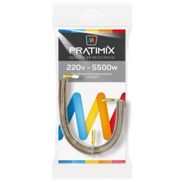 Imagem de Resistência Tradicional 4t 5500 Watts - 4t0255 - Pratimix 220V