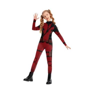 Imagem de Fantasia De Cosplay Deadpool Wolverine Para Crianças, Meninos E Menina
