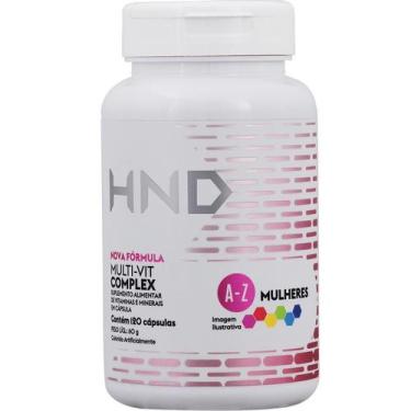 Imagem de Multi Vitamínico Complex A- Z Mulheres Hinode 60 Cápsulas - HND