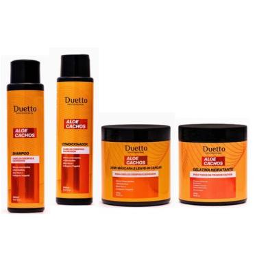 Imagem de Kit Aloe Cachos Duetto Professional