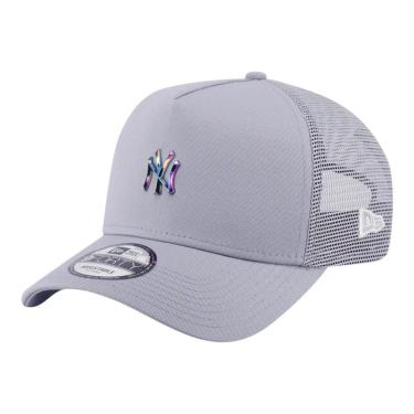 Imagem de Boné New Era 940 A-Frame New York Yankee Trucker Badge-Masculino