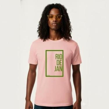 Imagem de Camiseta Masculina Algodão Premium Skate Surf Praia Streetwear RIO DE JANEIRO-Masculino