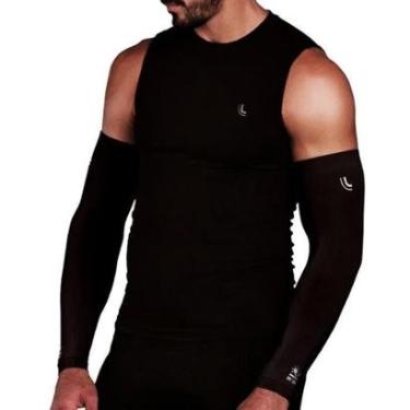 Imagem de Manguito Unisex UV Esportivo Sem Costura Adulto - Lupo-Unissex