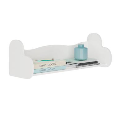 Imagem de Prateleira Estante Para Livros Love Branco