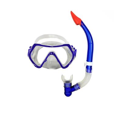 Imagem de Kit Mergulho Gold Sports Pacific Diver Silicone-Unissex