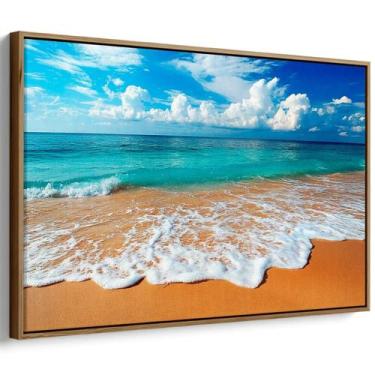 Imagem de Quadro decorativo Mar - Mioquadros, 120x80 cm, Tabaco