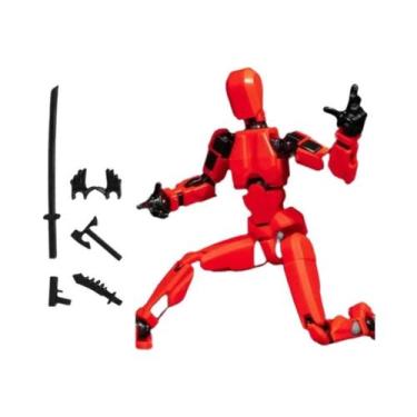 Imagem de Boneco De Ação Robô Articulado De 13 Polegadas Titan Dummy, Modelo De 