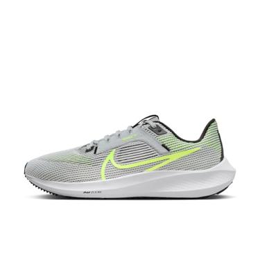 Imagem de NIKE Air Zoom Pegasus 40 Sneaker para homem, Wolf Grey Volt Black White, 41 EU