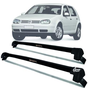 Imagem de Rack Teto Aluminio Prime VW Golf Sapão MK4 99 a 05 PTO PR209