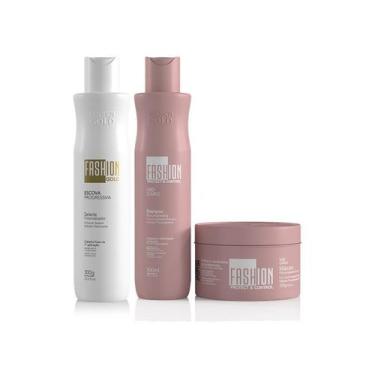 Imagem de Kit Escova Progressiva Fashion Gold 300g