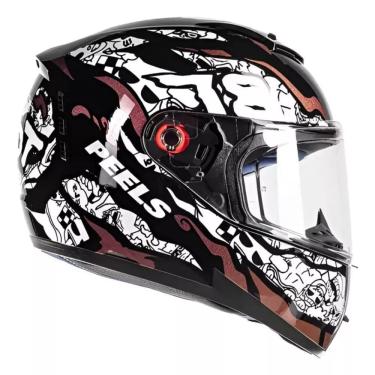 Imagem de Capacete Icon 23 Pilot Preto/Branco ~ Peels