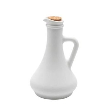 Imagem de Galheteiro Vidro e Cortiça (250 ml) Branco - Wolff, Branco
