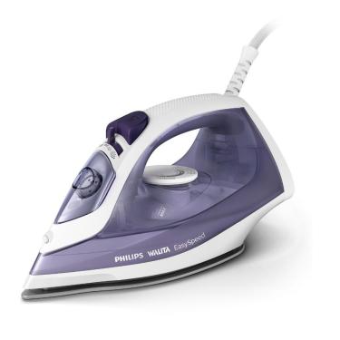 Imagem de Ferro a Vapor Philips Walita Easyspeed GC1752 Base Cerâmica Roxo e Branco 220V