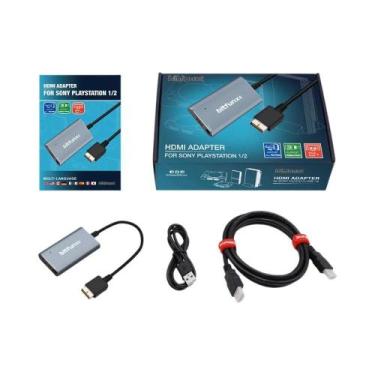 Imagem de Conversor PS2 Para HDMI Para PlayStation 1/2, Acessório Para Console D