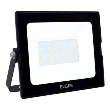 Imagem de Refletor Projetor Uso Externo Elgin Led 6.500k 30w Cor da ca - Congrat