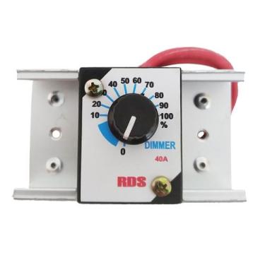 Imagem de Controle Potência 6000W 40A Dimmer exaustor motor regulador tensão - R