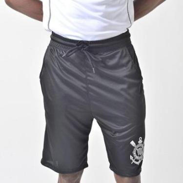 Imagem de Bermuda Oficial Corinthians Licenciada Sportswear Cor:;Tamanho:G-Masculino
