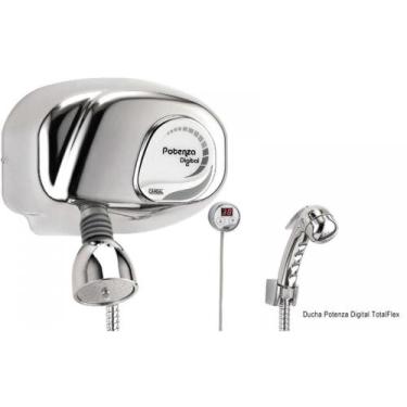 Imagem de Ducha Potenza Digital Total Flex 220V Cromada - Cardal