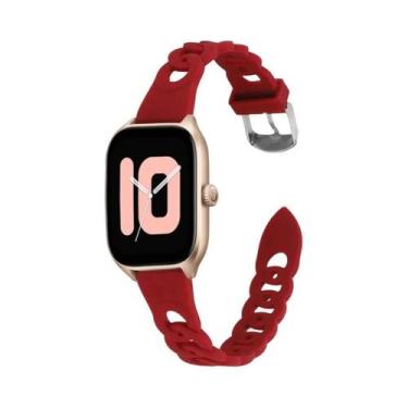Imagem de Pulseira De Silicone 20mm 22mm Para Amazfit GTS 2 3 4 GTS2 Mini GTR 4 