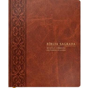 Imagem de Bíblia Sagrada Com Espaço Para Anotações  ARC  Capa Luxo Marrom - Publ