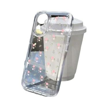 Imagem de Capa De Silicone Floral À Prova De Choque Para iPhone 11 12 13 14 15 1