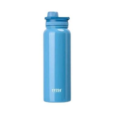 Imagem de Garrafa Térmica De Aço Inoxidável Isolada Para Esportes Ao Ar Livre E 