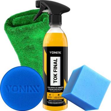 Imagem de Tok final cera liquida finalizadora brilho e proteção automotiva vonix