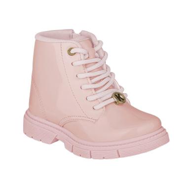 Imagem de Bota Coturno Infantil menina Kidy Leve e Confortável 084-0120-4005-Feminino