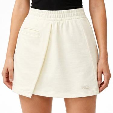 Imagem de Saia Fila Wrap Letter Feminina Off-White, M