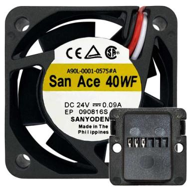 Imagem de Cooler A90L-0001-0575A 24V 0.09A 2.16W 6P 4020 Original - Sanyo Denki