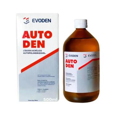 Imagem de Resina Acrílica autopolimerizável Líquido 500ml Autoden - Evoden