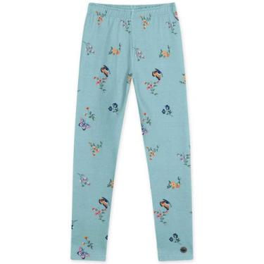 Imagem de Calça Legging Infantil Menina Feminina em meia Malha Com Repelência à 