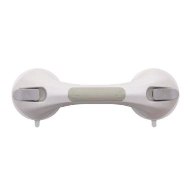 Imagem de Barra de Apoio e Segurança com Ventosa 30 cm Jaru Pingoo.casa - Branco