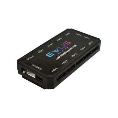 Imagem de Kit Cooler Fan FK-12R para Gabinete LED RGB com Controladora e Control
