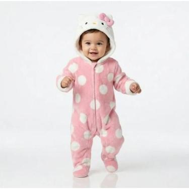 Imagem de Macacão Toddler Peludinhos Hello Kitty Tip Top -, E