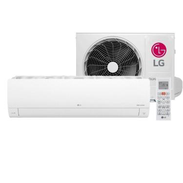 Imagem de Ar Condicionado LG DUAL Inverter Voice  +AI 18.000 BTU  Quente- Frio 220V - S3-W18KL31A