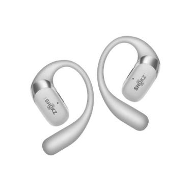 Imagem de Fone de Ouvido Aberto Shokz OpenFit 2+ Cinza