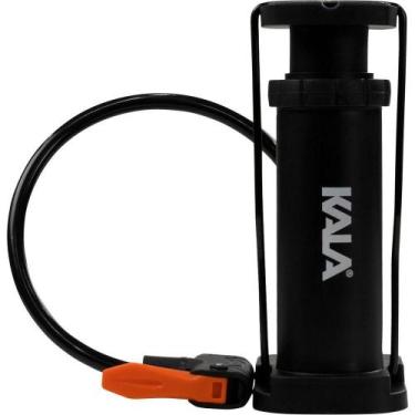 Imagem de Bomba de Ar BK 85 Portátil para Pneus com 85 PSI e Válvula Dupla Preto