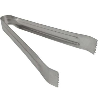 Imagem de Mini Pegador de Gelo Aço Inox Lyor 14cm Multiuso para Frios Pequeno Un