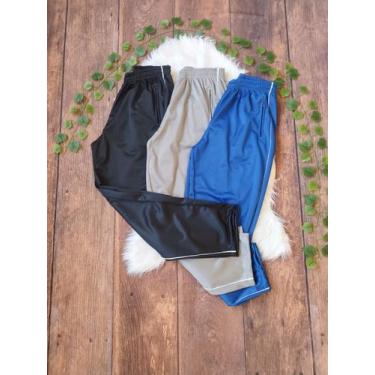 Imagem de Calça Masculina Esportiva Chimpa Academia ziper bolsos Plus Tamanho:G3
