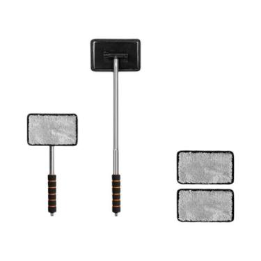Imagem de Escova De Limpeza De Vidros De Carro Com Cabo Extensível, Limpador De 