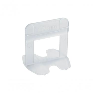 Imagem de Espaçador Nivelador para Revestimentos Cerâmicos e Porcelanatos Smart 1,0mm 100 Peças Transparente Cortag