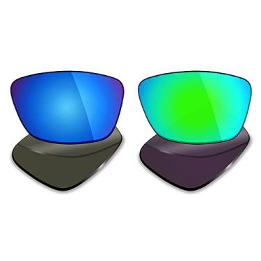 Imagem de 2 pares de lentes polarizadas de substituição para óculos de sol Oakley Conductor 6 – Opções