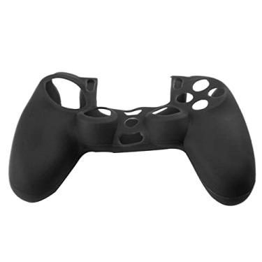 Imagem de Capa Protetora Silicone Para Controle Compatível Com Playstation 4 Preta