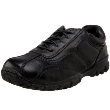 Imagem de Deer Stags Sapato Oxford com cadarço (bebê/criança pequena/criança grande), Preto, 13.5 Big Kid