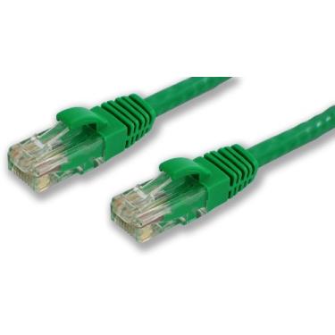 Imagem de Lynn Electronics CAT6-03-GRB cabo de 7 m, verde, pacote com 10