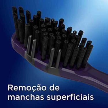 Imagem de Escova Dental Oral B Complete Charcoal 5 Ações Com Carvão 2 Unidades