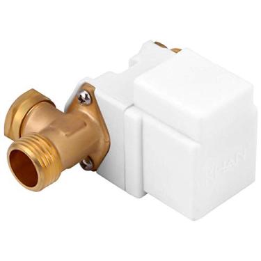 Imagem de Válvula solenoide elétrica rosqueada macho DC 12V 1/2" normalmente fechada para aquecedor solar de água