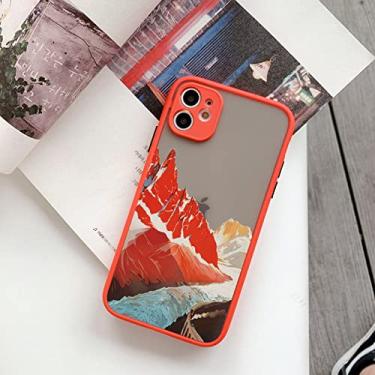Imagem de Capa de telefone de cenário de montanha padrão para iphone x xr xs max 7 8 plus se 2020 11 12 13 pro max capa, n, para iphone x ou xs